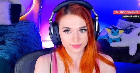 Twitch star Amouranth has late stage ovarian failure。